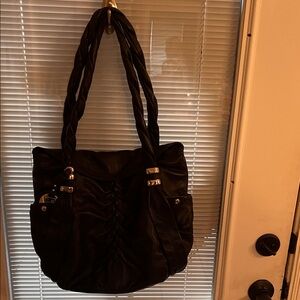 B. Makowsky Black Shoulder Bag